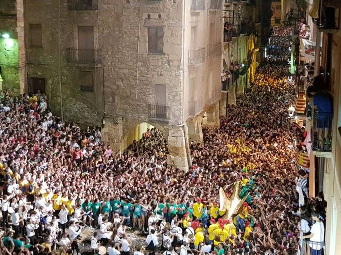 baixada de l'aguila santa tecla tarragona