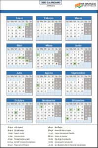 calendario laboral Zamora 2022