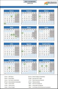 calendario laboral Zaragoza 2022